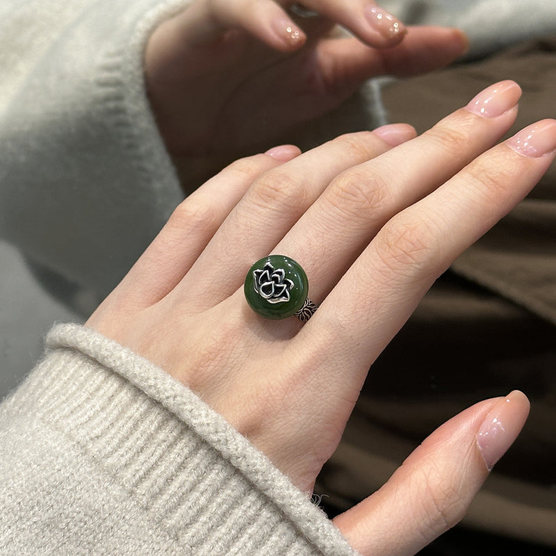 Argento Anello classico dal fascino senza tempo