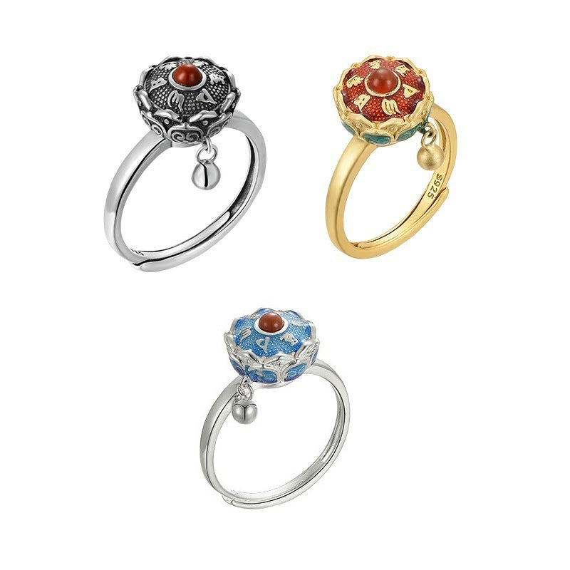 Argento Anello artigianale delicato