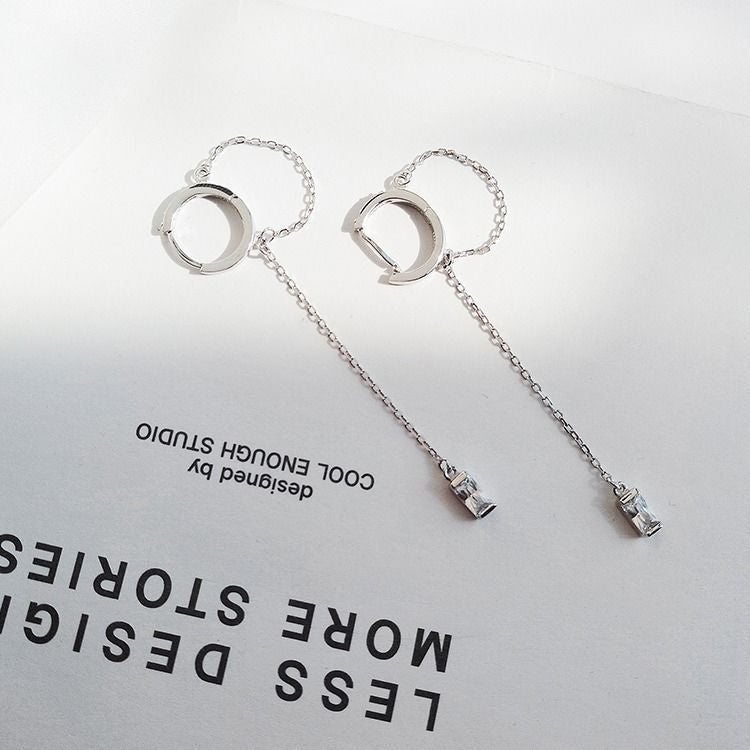 Argento Orecchino stupendo per uso quotidiano