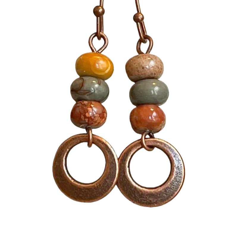 Orecchino artigianale delicato