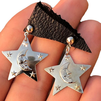 Orecchino vintage fatto a mano