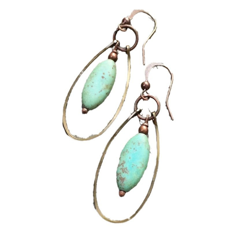 Orecchino vintage fatto a mano