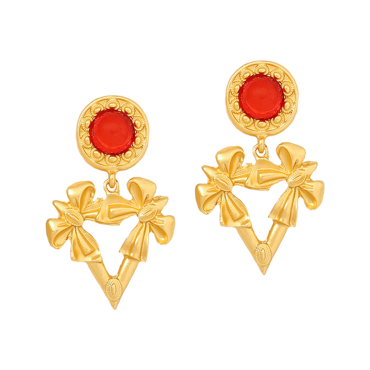 Orecchino vintage fatto a mano