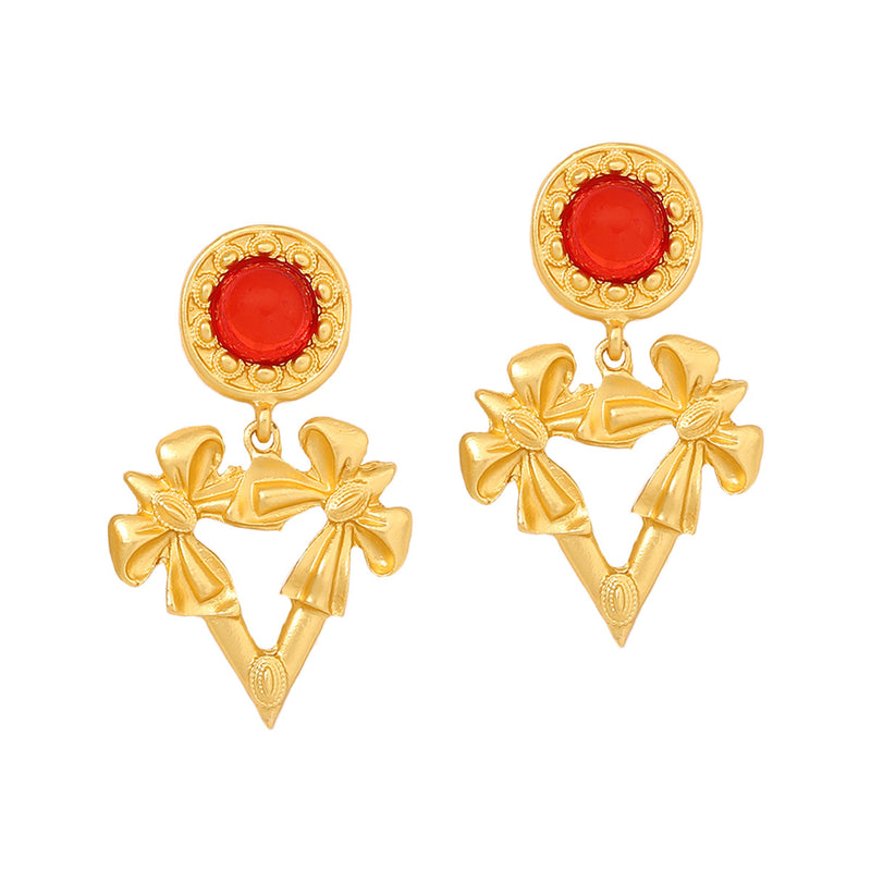 Orecchino vintage fatto a mano