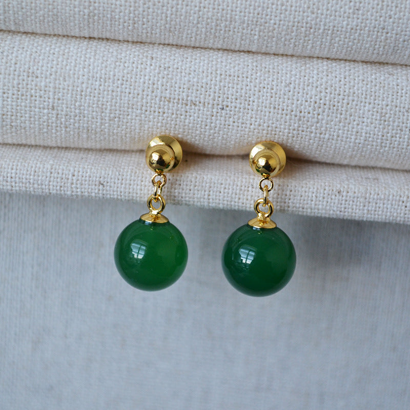 Argento Orecchino bellissimo con stile unico