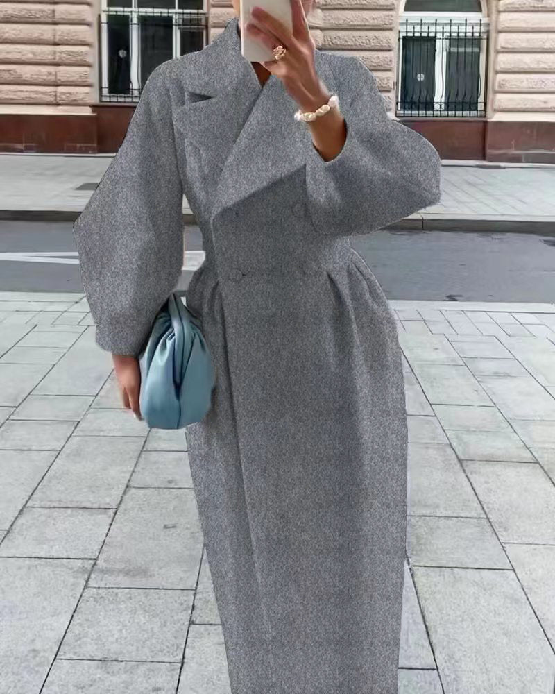 LP | Lussuoso e caldo cappotto da donna