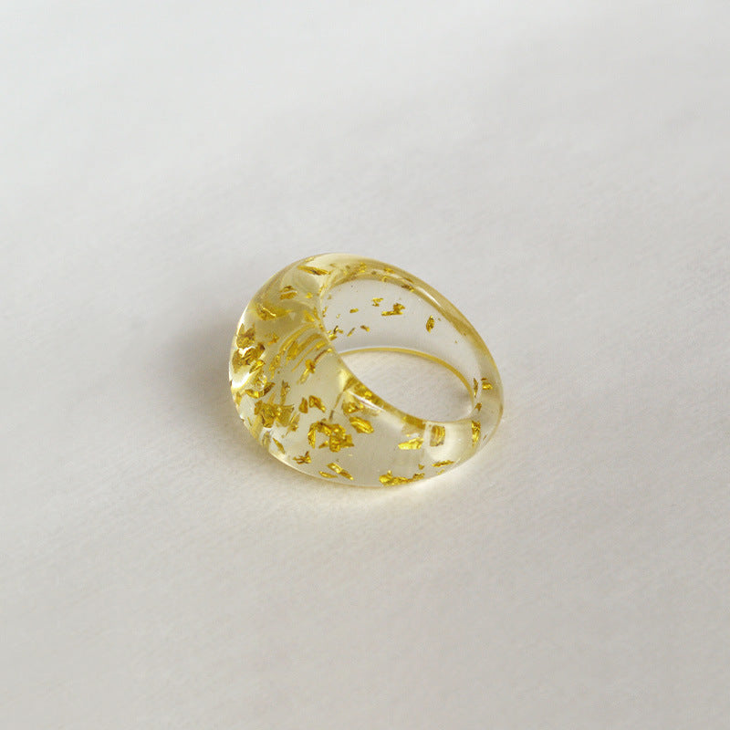 Oro Anello affascinante per ogni occasione