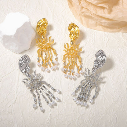 Orecchino vintage fatto a mano