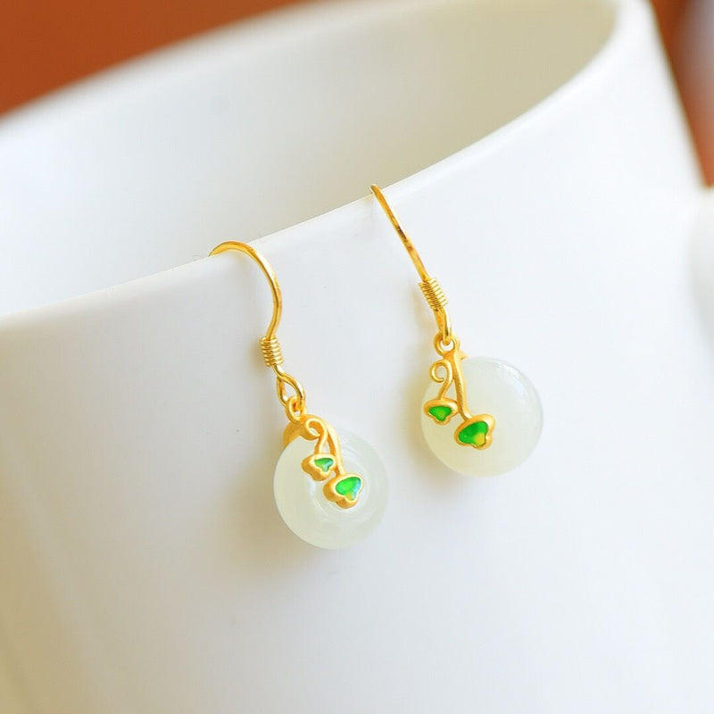 Argento Orecchino vintage fatto a mano