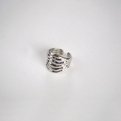 Oro Anello affascinante per ogni occasione