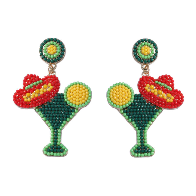 Orecchino artigianale delicato