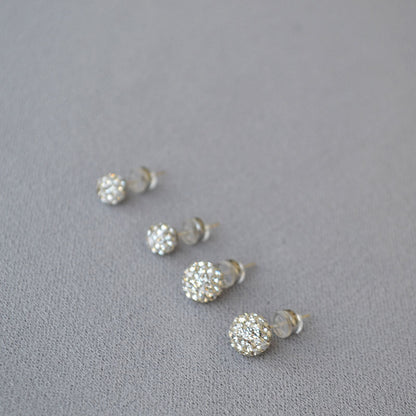 Argento Orecchino bellissimo con stile unico