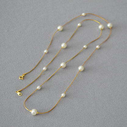 Perla Collana bellissimo con stile unico