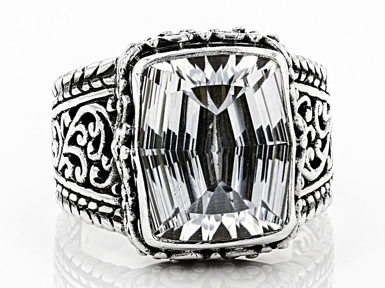 Argento Anello stupendo per uso quotidiano