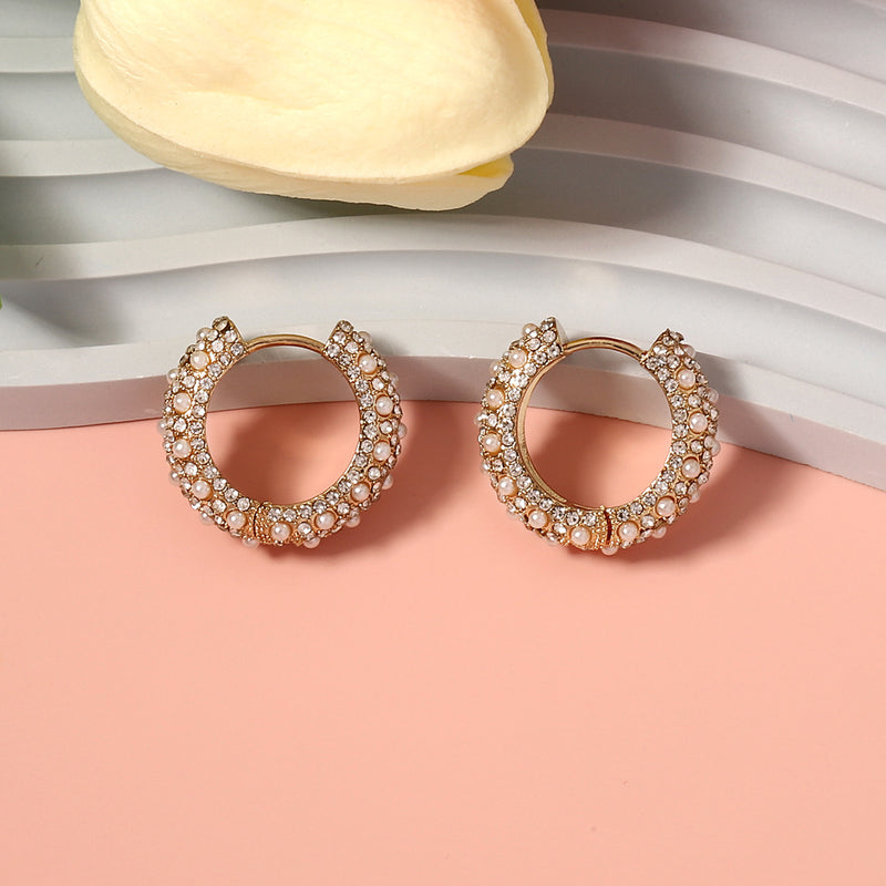 Perla Anello bellissimo con stile unico