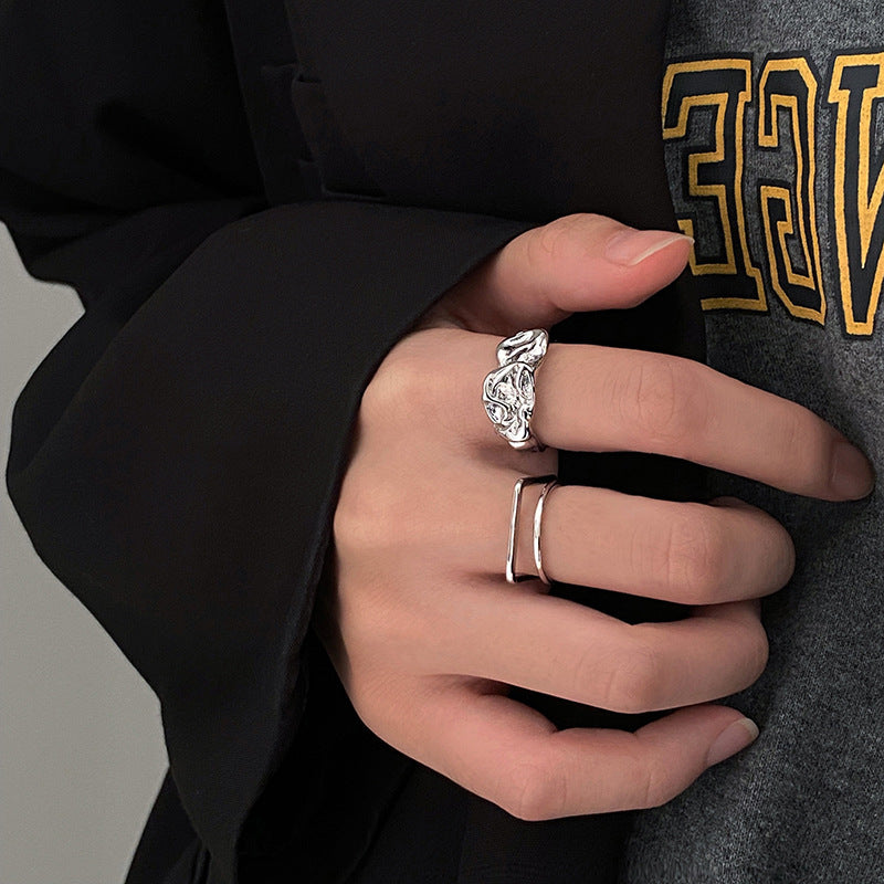 Anello artigianale delicato