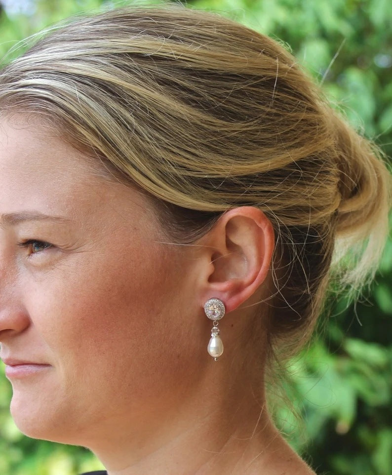 Orecchino vintage fatto a mano