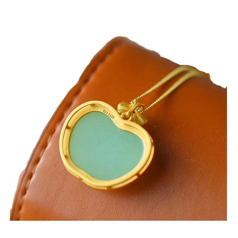 Oro Collana vintage fatto a mano