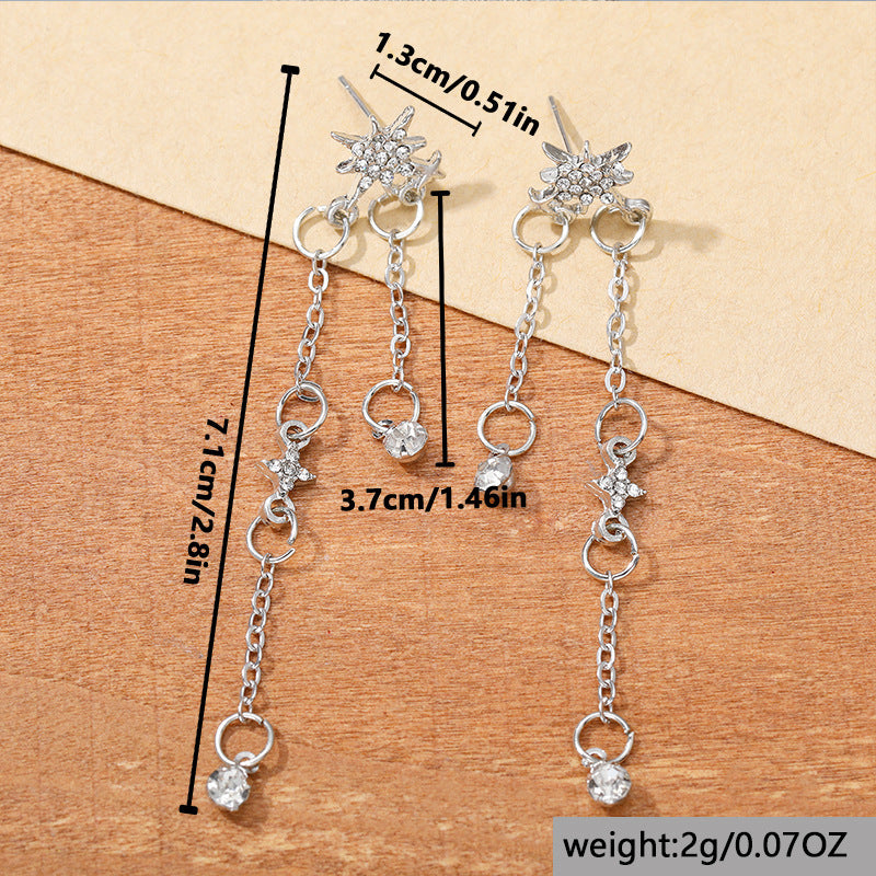 Orecchino romantico per momenti speciali