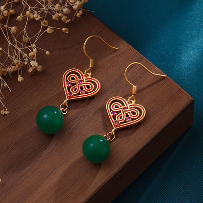 Oro Orecchino artigianale delicato