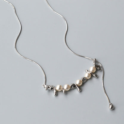 Argento Collana affascinante per ogni occasione