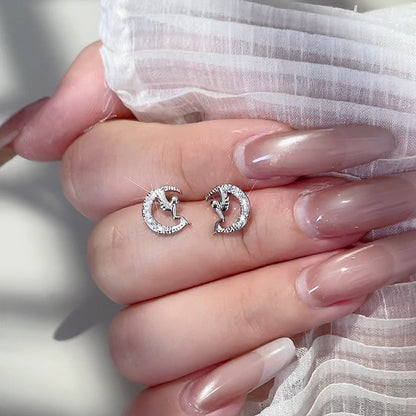 Orecchino vintage fatto a mano