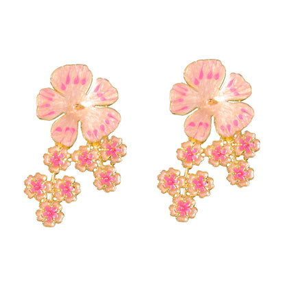 Orecchino artigianale delicato