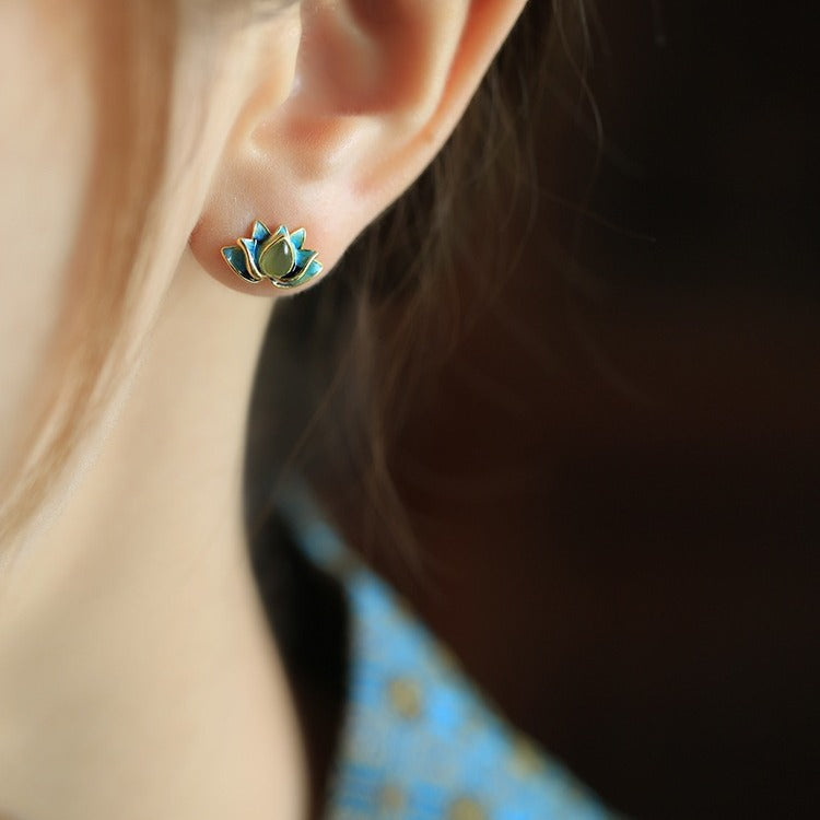 Argento Orecchino classico dal fascino senza tempo