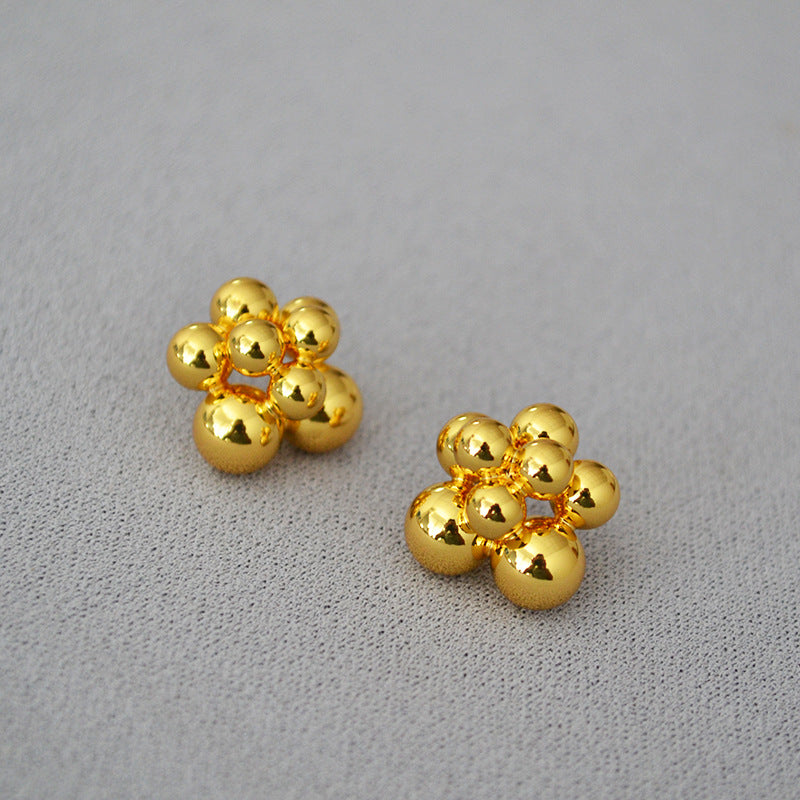 Oro Orecchino stupendo per uso quotidiano