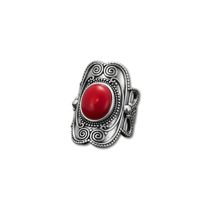 Argento Anello vintage fatto a mano