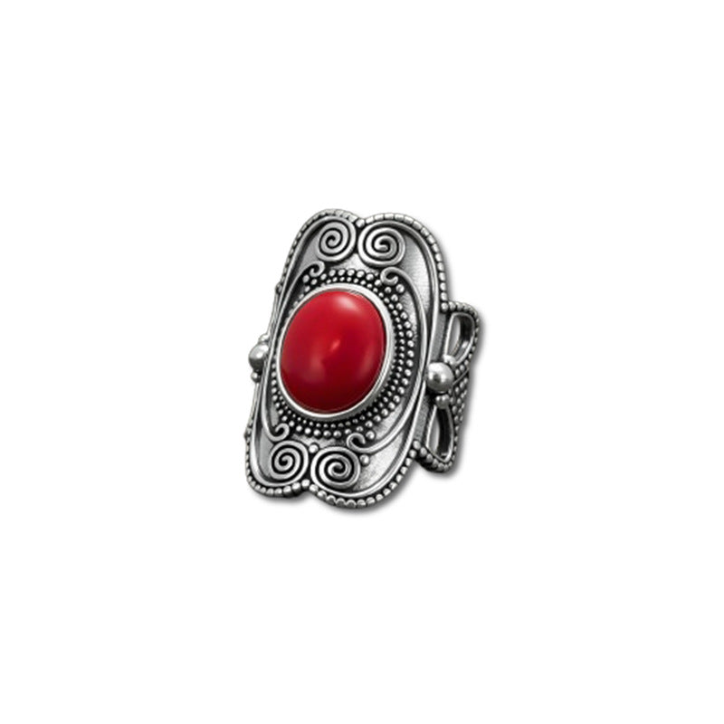 Argento Anello vintage fatto a mano