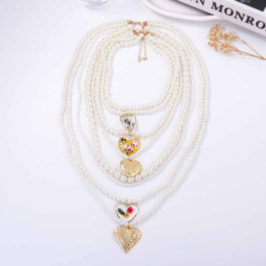 Perla Collana stupendo per uso quotidiano