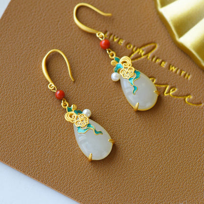 Perla Orecchino artigianale delicato