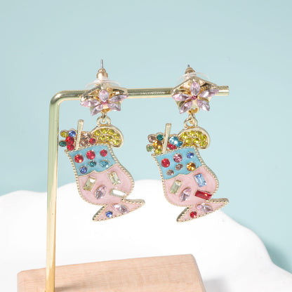 Orecchino artigianale delicato