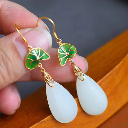 Argento Orecchino bellissimo con stile unico