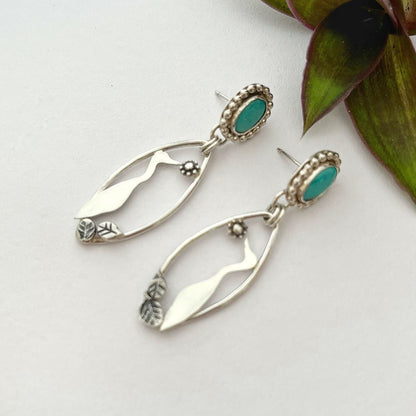 Orecchino artigianale delicato