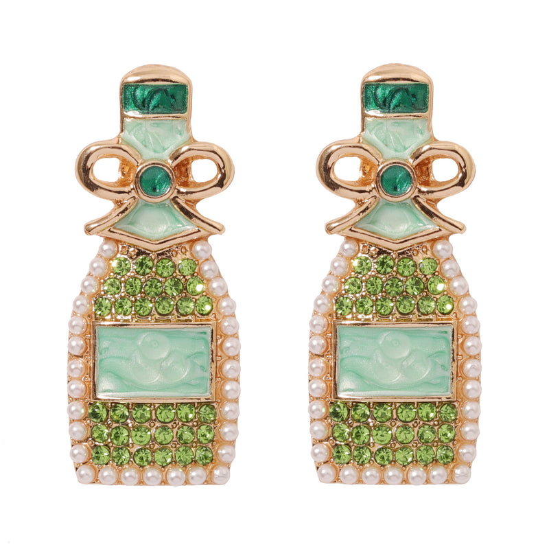 Perla Orecchino vintage fatto a mano