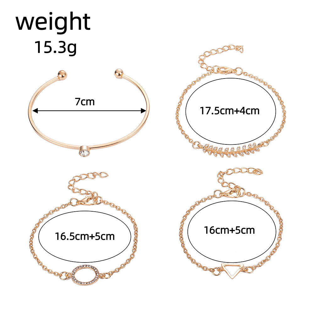 Oro Parure artigianale delicato