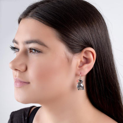 Orecchino artigianale delicato