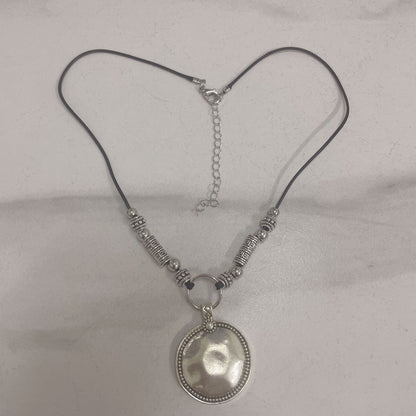 Argento Ciondolo vintage fatto a mano