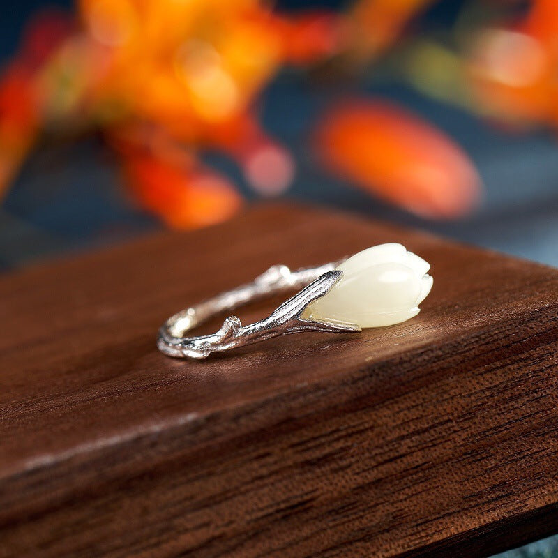 Argento Anello stupendo per uso quotidiano