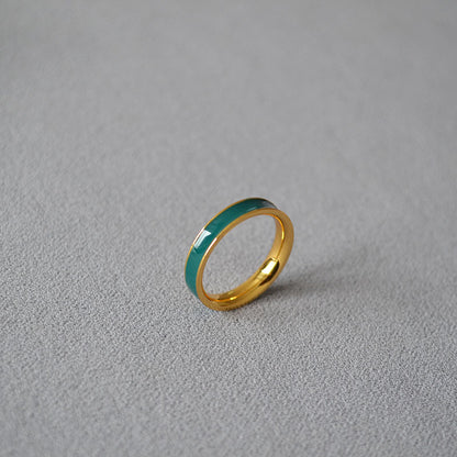 Oro Anello affascinante per ogni occasione