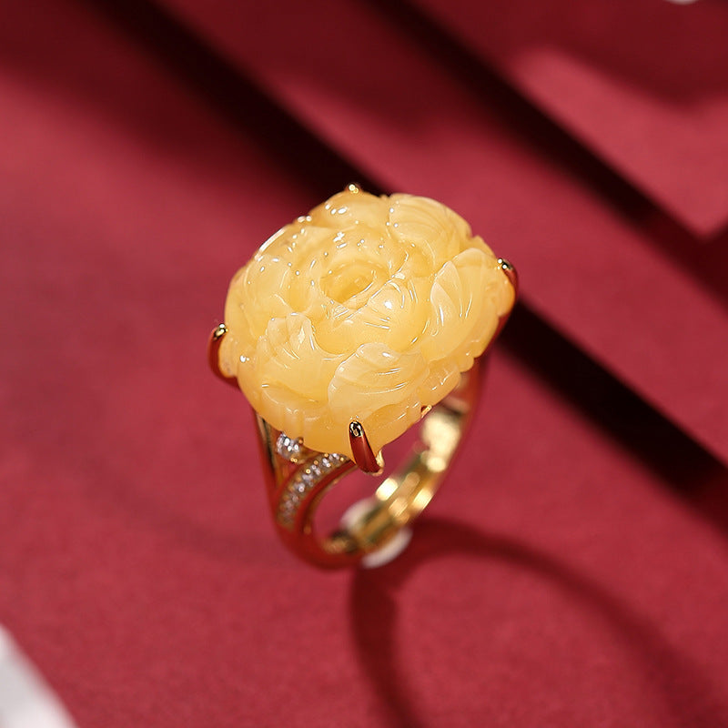 Oro Anello elegante per ogni occasione