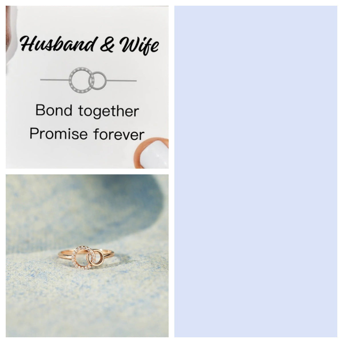 Anello artigianale delicato