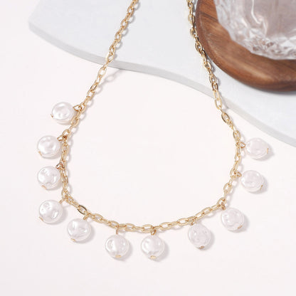 Perla Collana bellissimo con stile unico