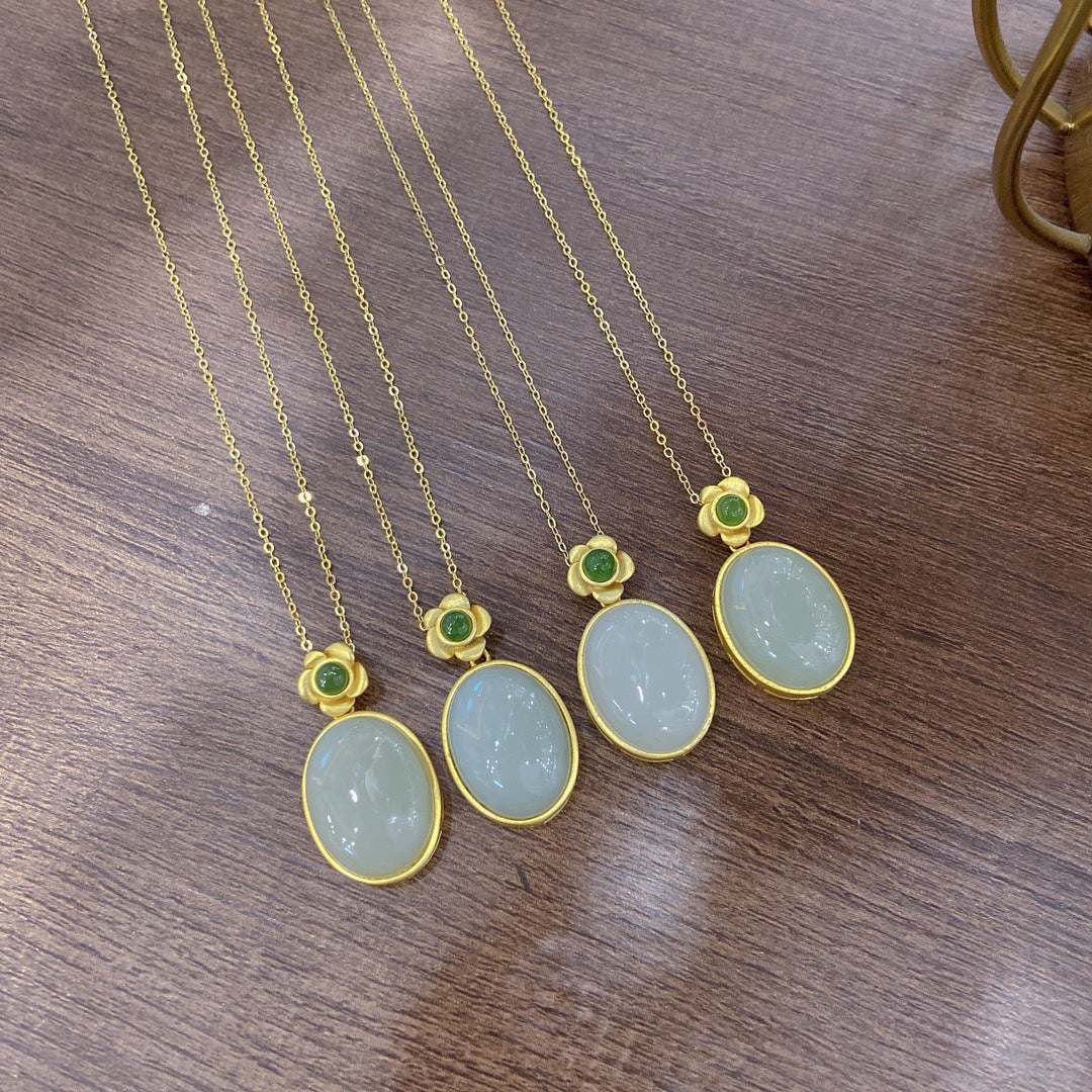 Argento Collana vintage fatto a mano