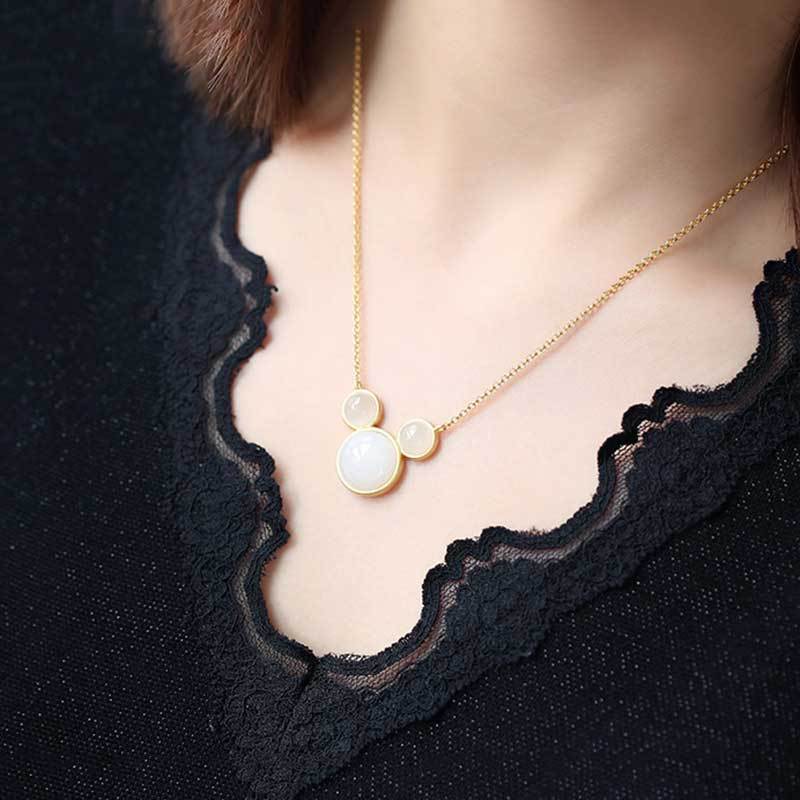 Argento Collana classico dal fascino senza tempo