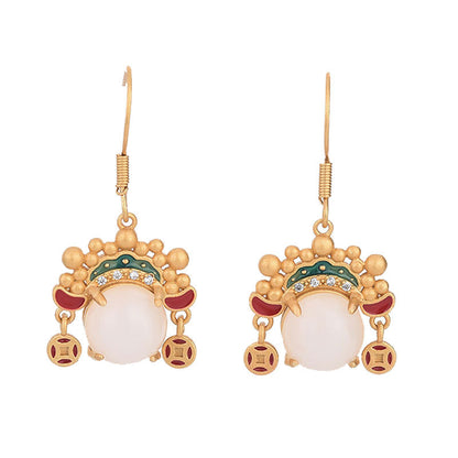 Oro Orecchino stupendo per uso quotidiano