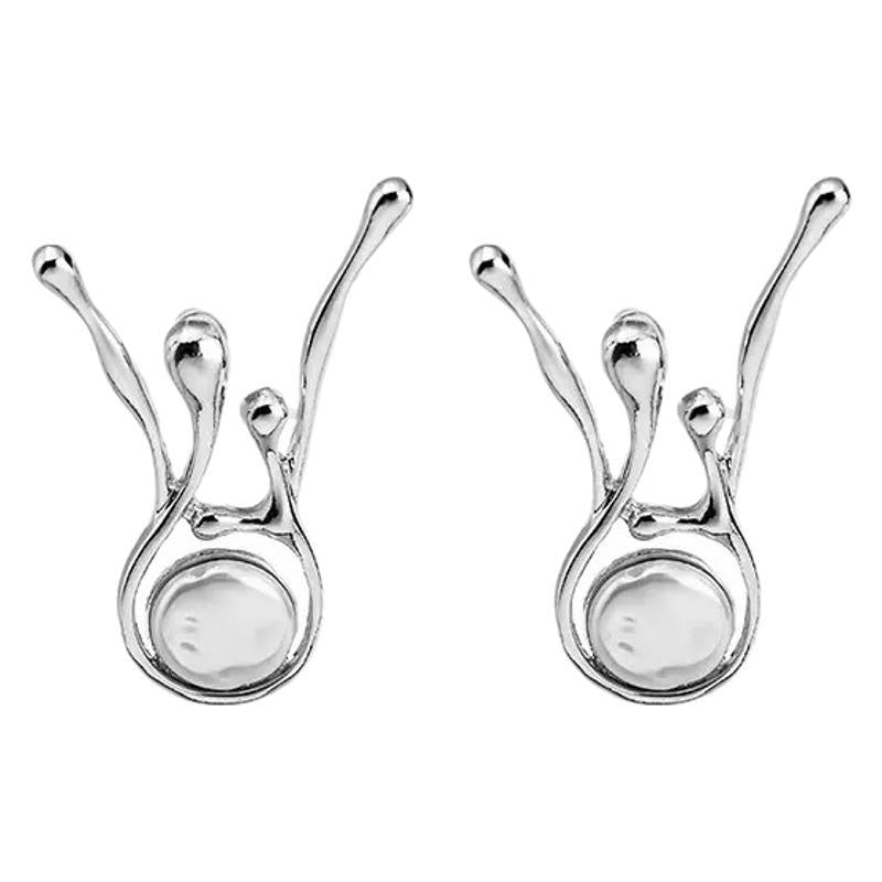 Perla Orecchino stupendo per uso quotidiano