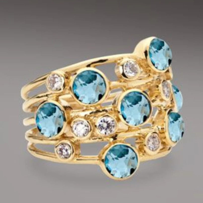 Anello artigianale delicato